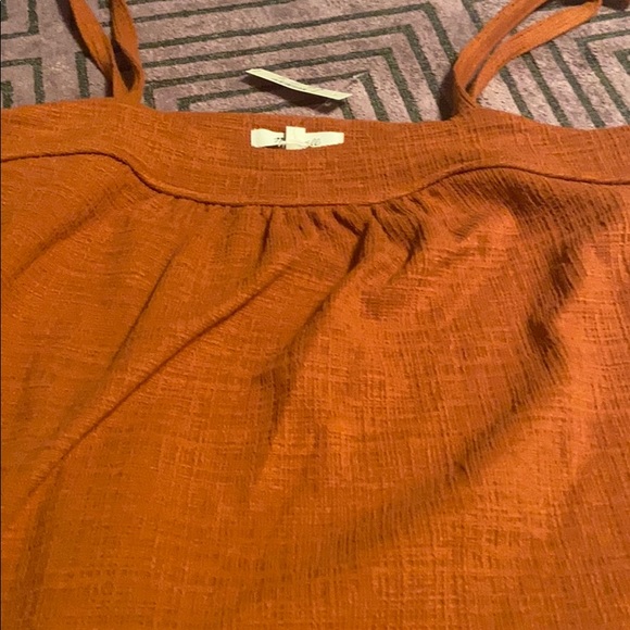 NWT madewell crosshatch tie strap tank - Picture 5 of 5
